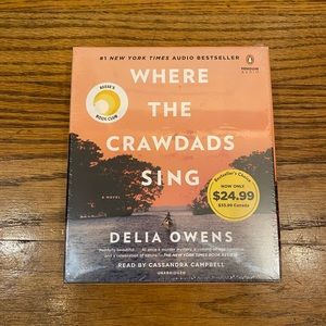 Where the Crawdads Sing by Delia Owens Audiobook on CD BNIB